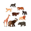 Animales de la Selva 9 Figuras