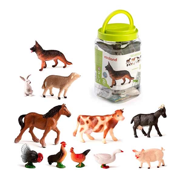 Animales de la Granja 11 Figuras