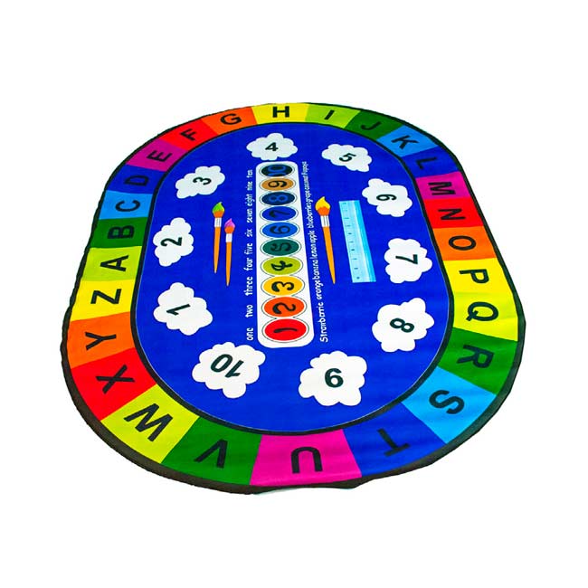 Alfombra Educativa Números y Letras 160 x 120 cm