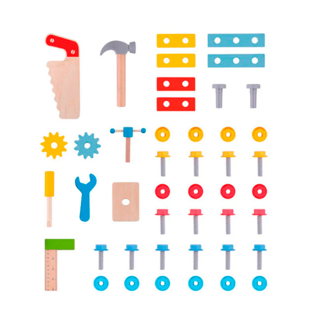 Banco Carpintero con Herramientas