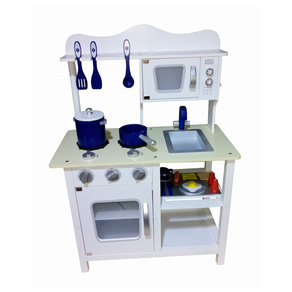 Cocina de Juego con Accesorios de Madera