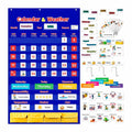 Calendario Mural Ingles 76 x 110 cm
