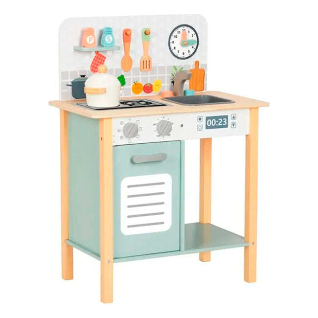 Cocina de Madera con Accesorios