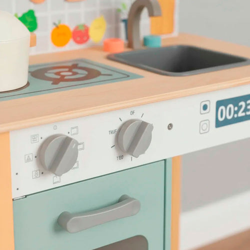 Cocina de Madera con Accesorios
