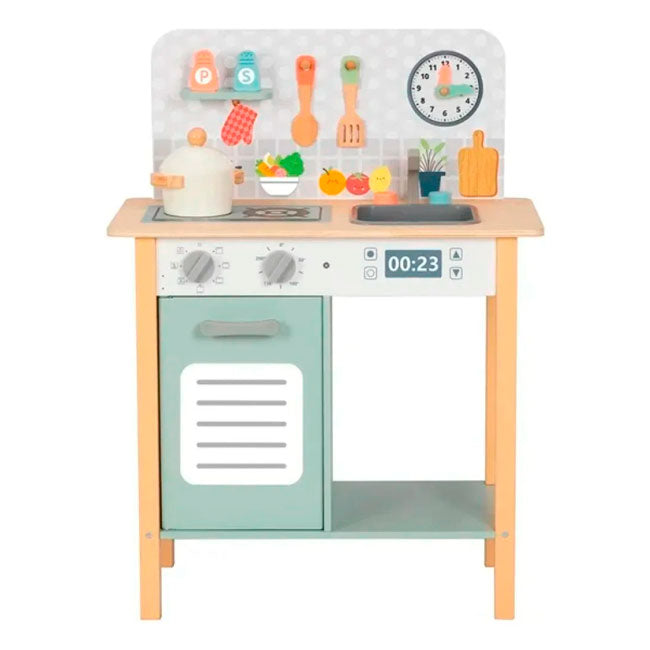 Cocina de Madera con Accesorios