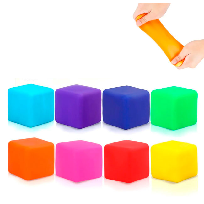 Cubos Sensoriales Squishy