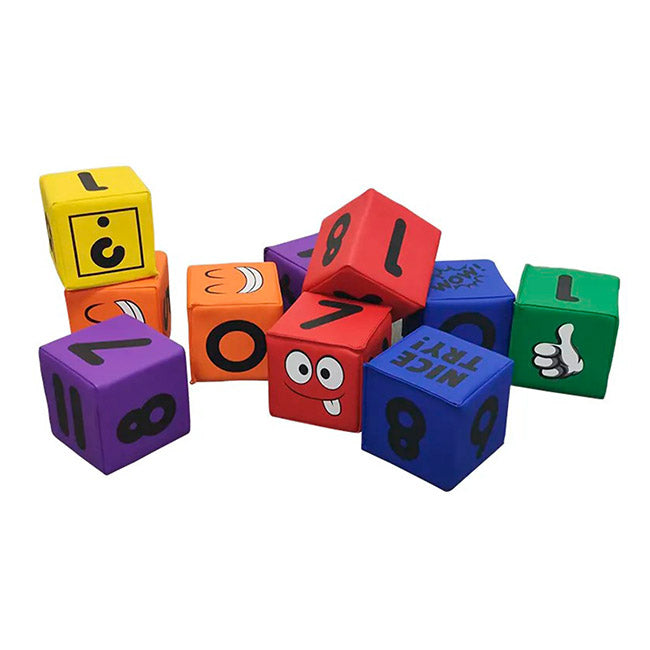 Dados de Espuma de Emociones