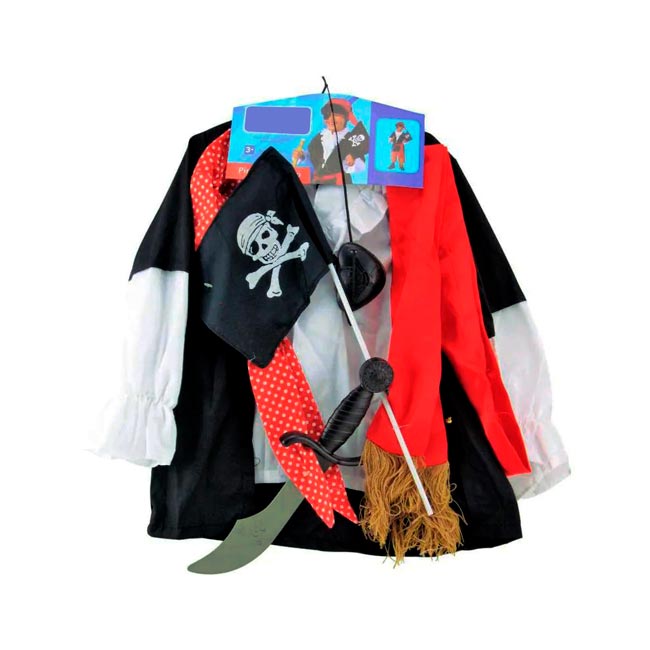 Disfraz de Pirata con Accesorios