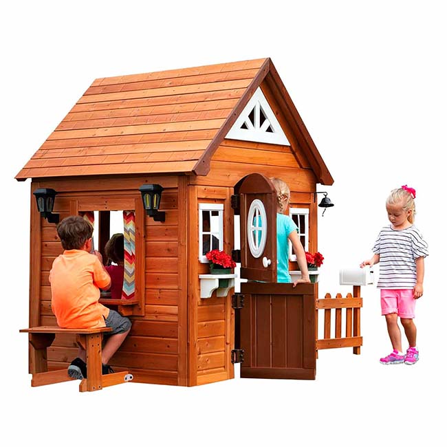 Casa de Juego en Madera Cedro