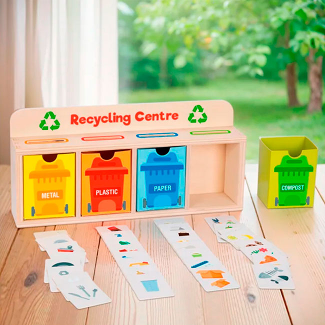 Juego Reciclaje y Clasificación