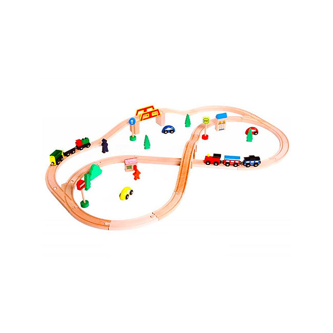 Juego Tren de la Ciudad madera