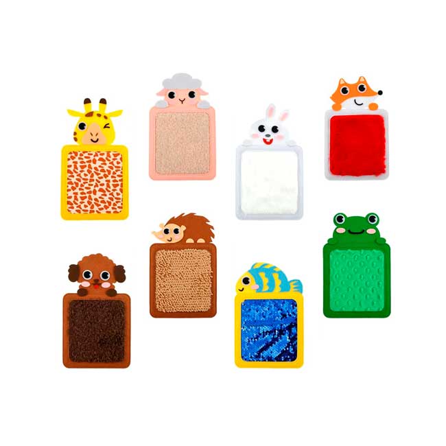 Juego de Texturas Diferente Animales
