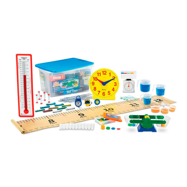 Kit Medidor de Longitud, Capacidad, Masa y Tiempo
