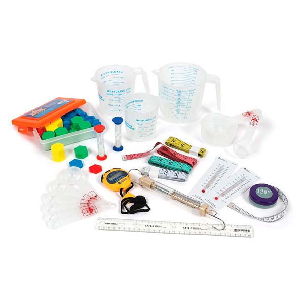 Kit Medidor de Longitud, Capacidad, Masa y Tiempo