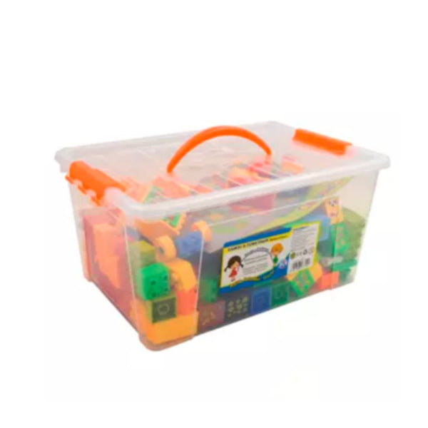 Maleta Tipo Lego 189 Piezas