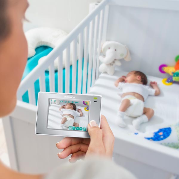 Monitor de Bebe Pantalla 3,5" Táctil