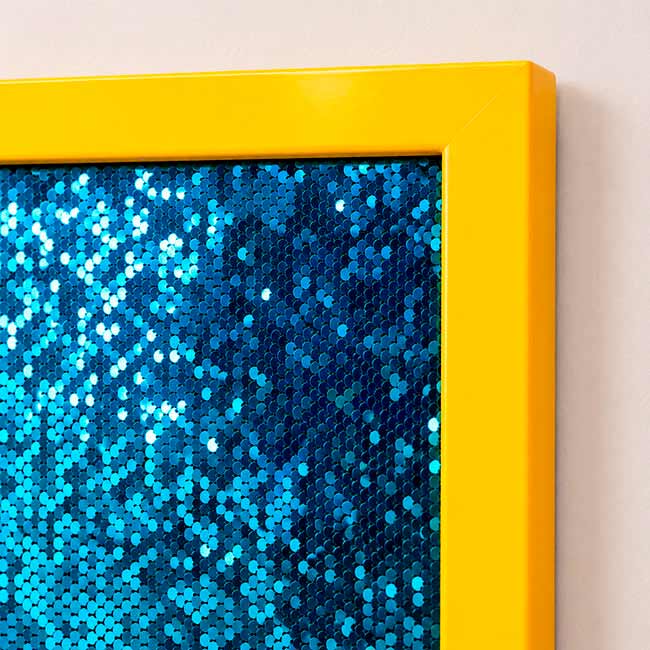 Panel sensorial de lentejuelas