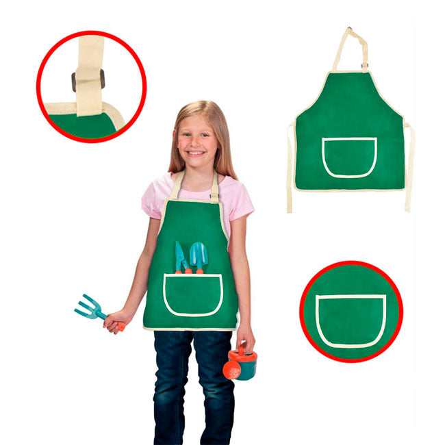 Pechera para Jardineria  con Bolsillos