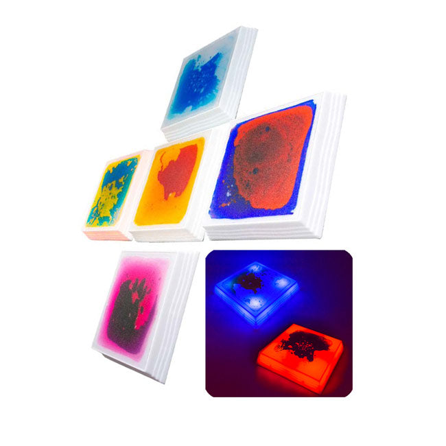 Piedras de Equilibrio Sensoriales con Luz