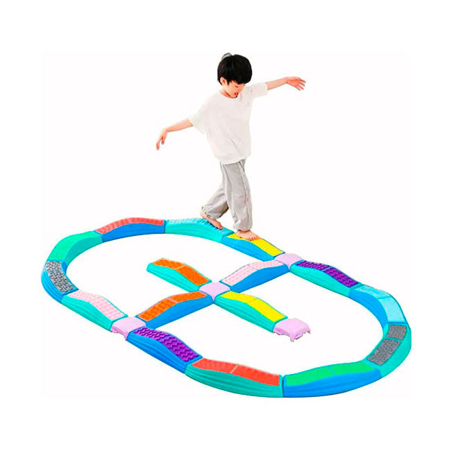 Pista de Equilibrio Memorice con Diferentes Texturas