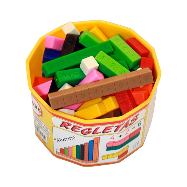Regletas Cuisenaire - 52 Piezas