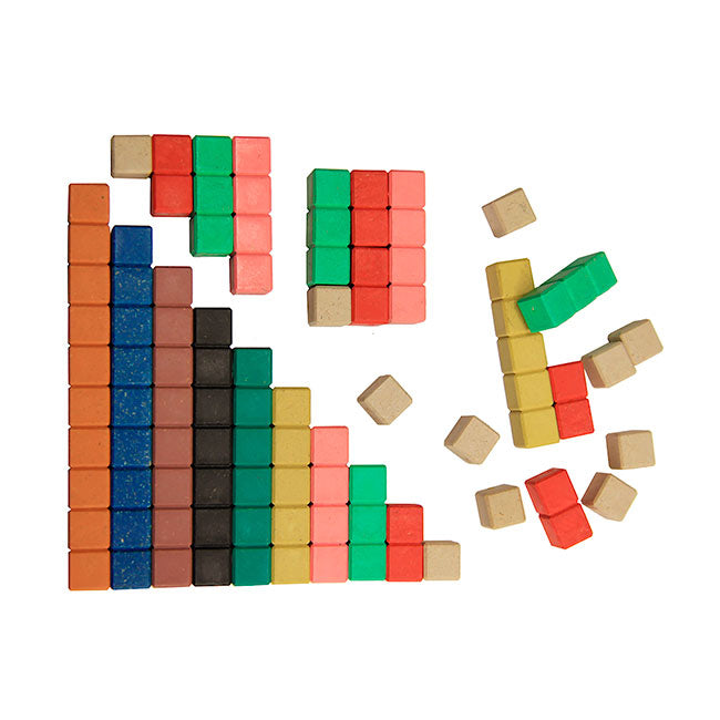 Regletas Cuisenaire Material Biodegradable