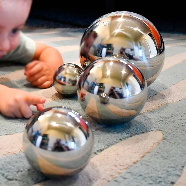 Set Pelotas Espejo