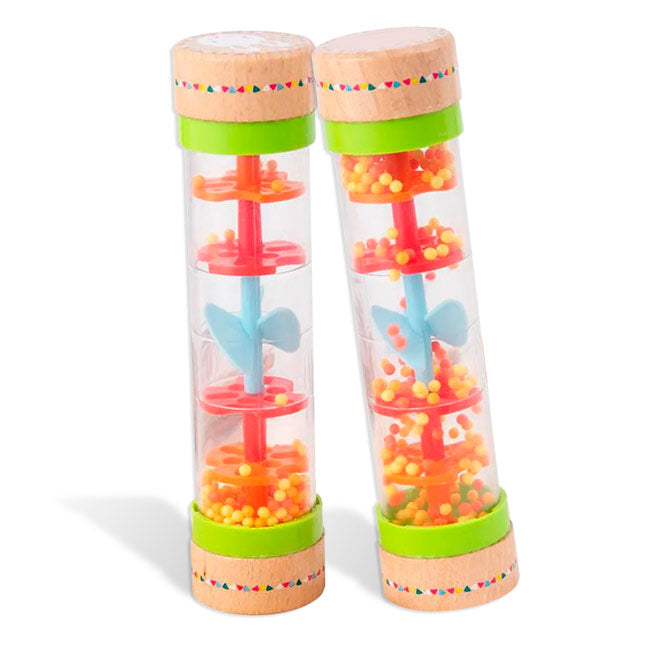 Set Tubos Sensoriales Sonidos Lluvia