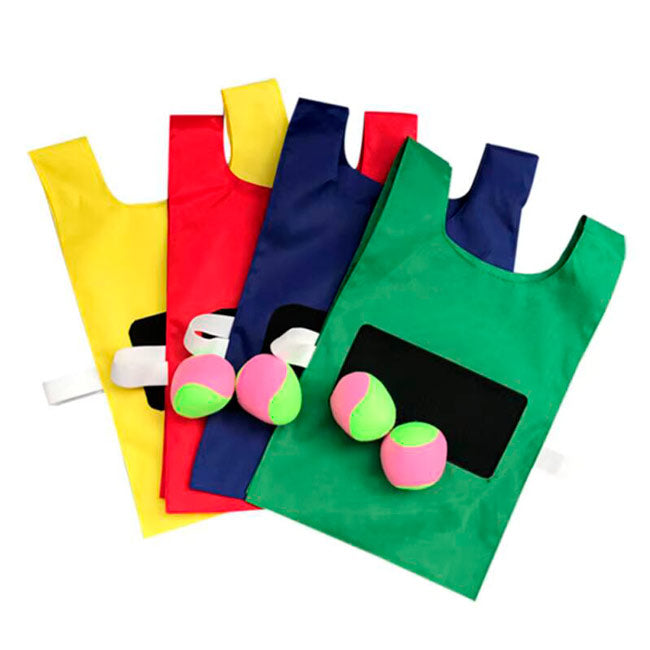 Set de 12 Pecheras con 24 Pelotas