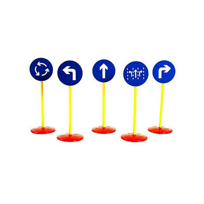 Set de 5 Signos de Tránsito