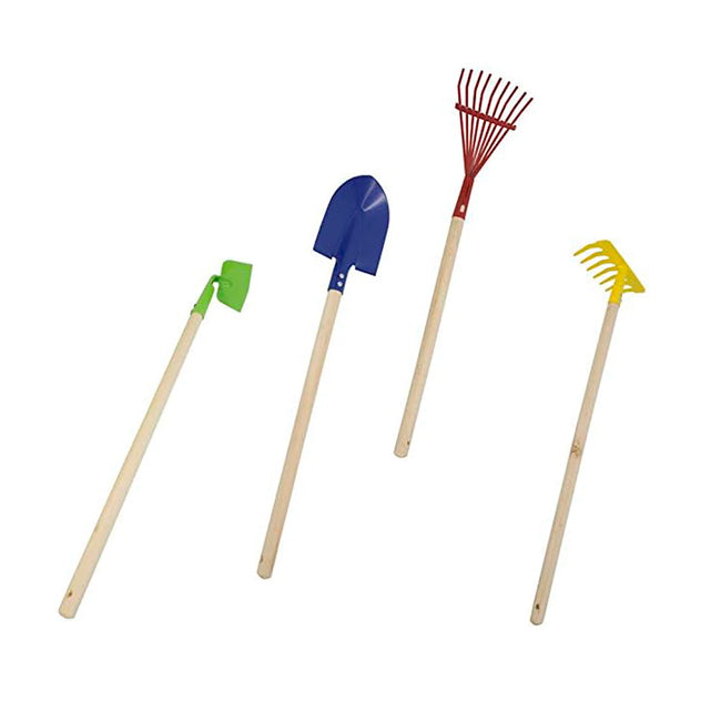 Set de Jardineria Madera y Metal