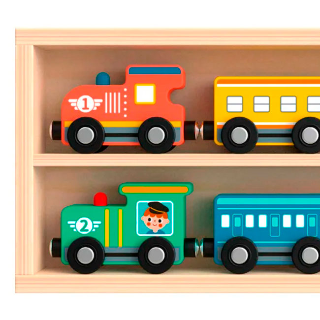 Trenes con Iman Conectables