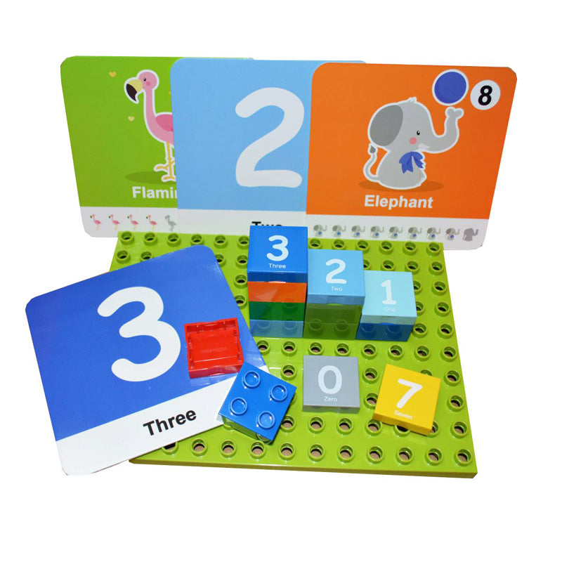 Tablero Vertical con Tarjetas en Inglés