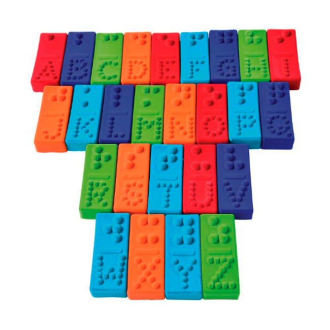 Abecedario Braille Soft Rubbabu