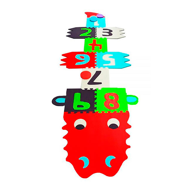 Alfombra Didactica Cocodrilo