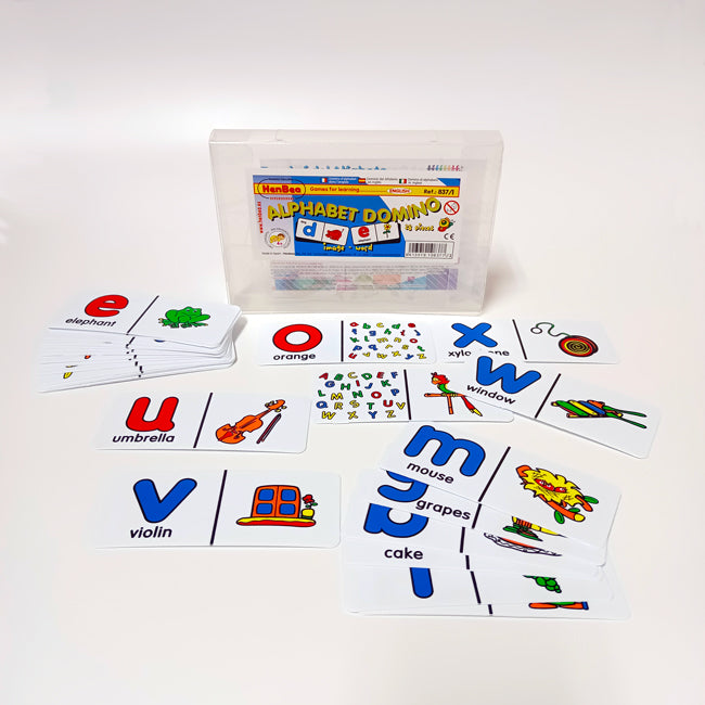 Domino del Alfabeto en Inglés