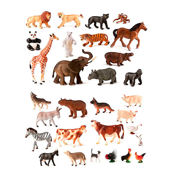 Animales de la Granja y Salvajes