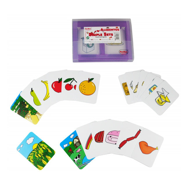 Simple Set de Alimentos – Tarjetas de Familia