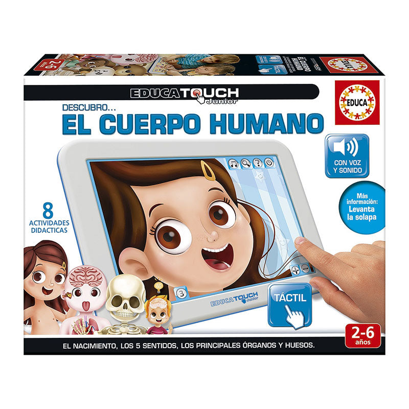 Base Educativa Cuerpo humano - touch