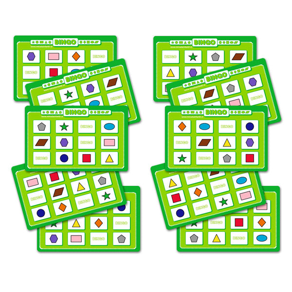 Bingo de Figuras Geometricas