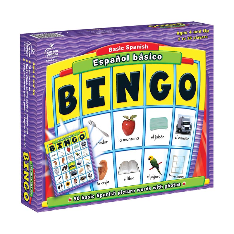 Bingo de Imágenes en Español