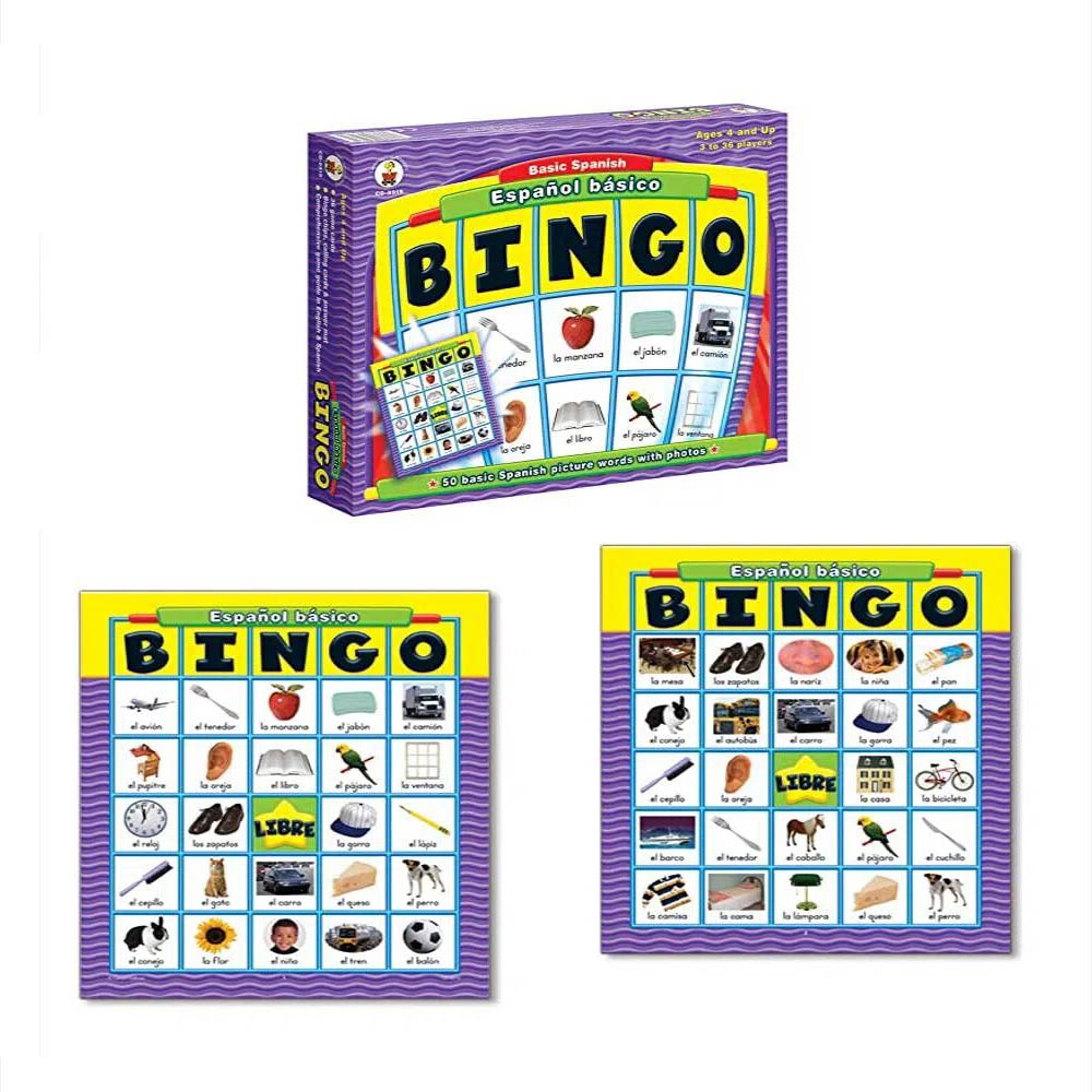 Bingo de Imágenes en Español