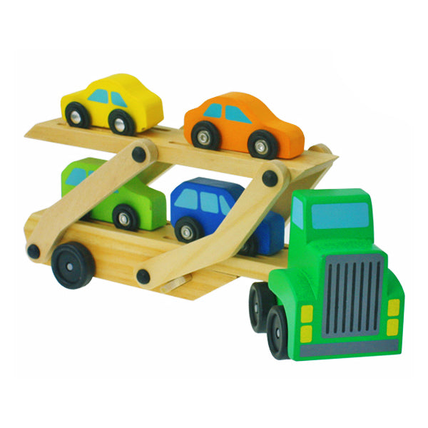 Camión de Transporte con Autos