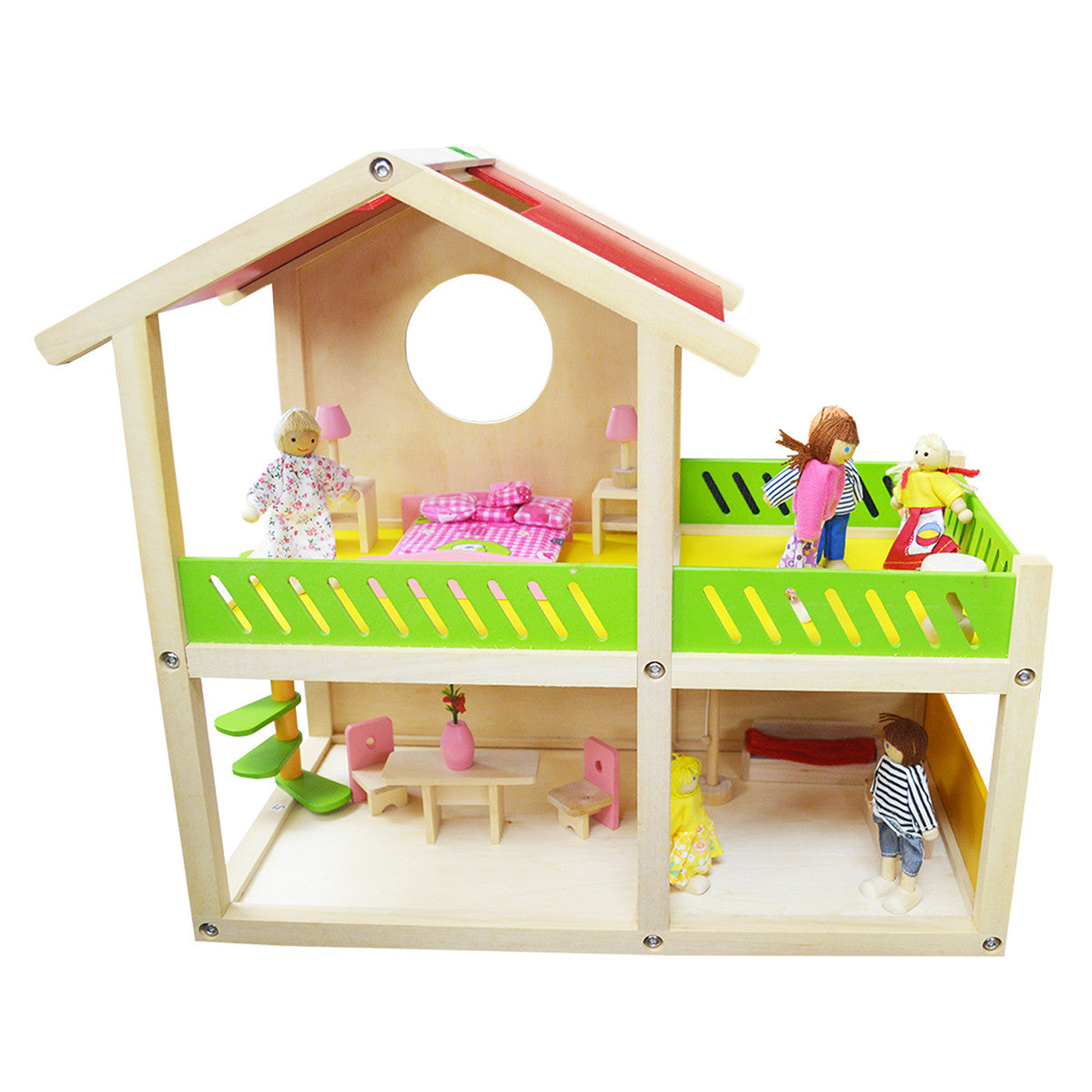 Casa de Muñecos con Accesorios