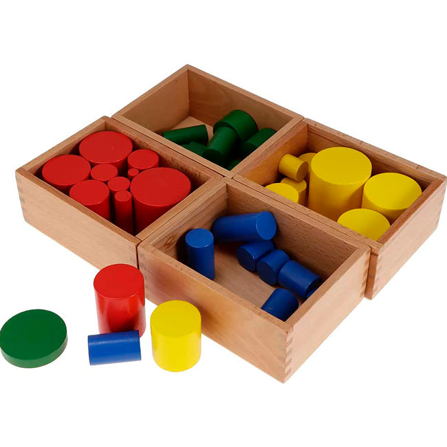 Cilindros Montessori