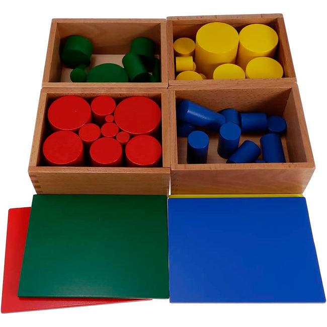 Cilindros Montessori