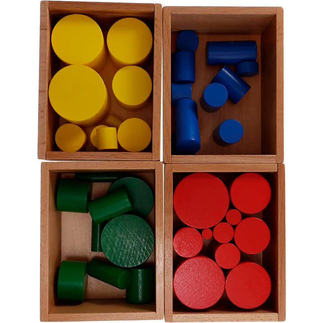 Cilindros Montessori