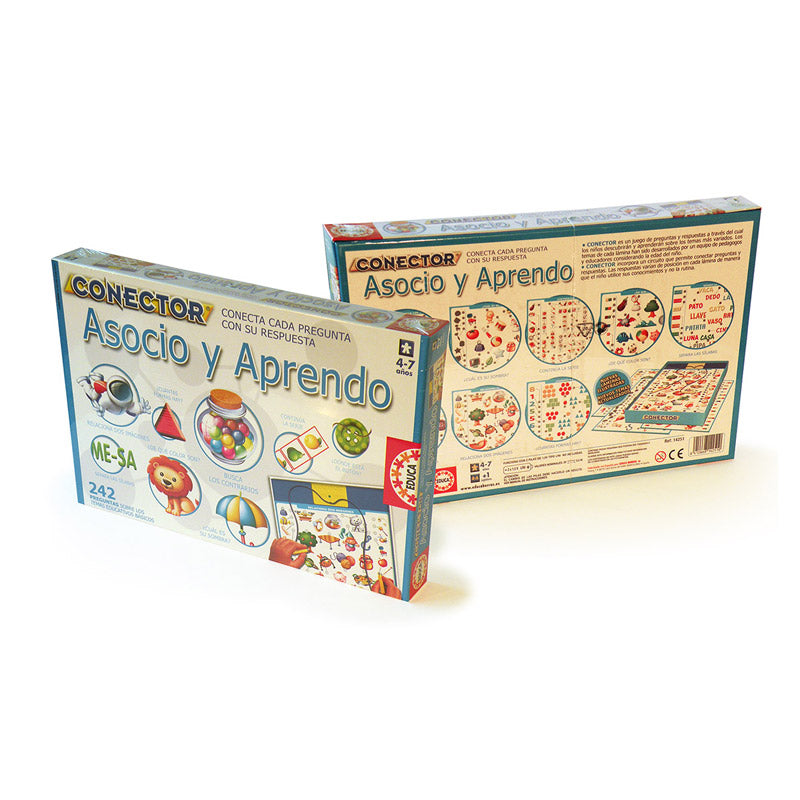 Juego Conector -  Asocio y Aprendo