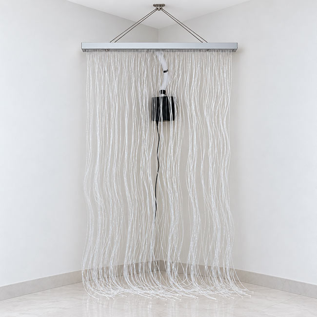 Cortina de luz de fibra óptica 100 cm