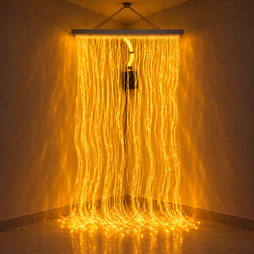 Cortina de luz de fibra óptica 100 cm